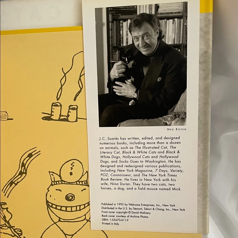 Funny Cats Book By JC Suares 1995